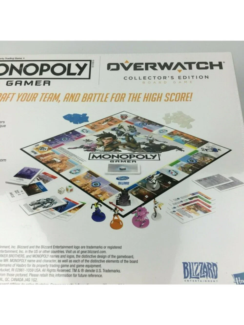 Monopoly Gamer Overwatch Collectors Edition Board Game